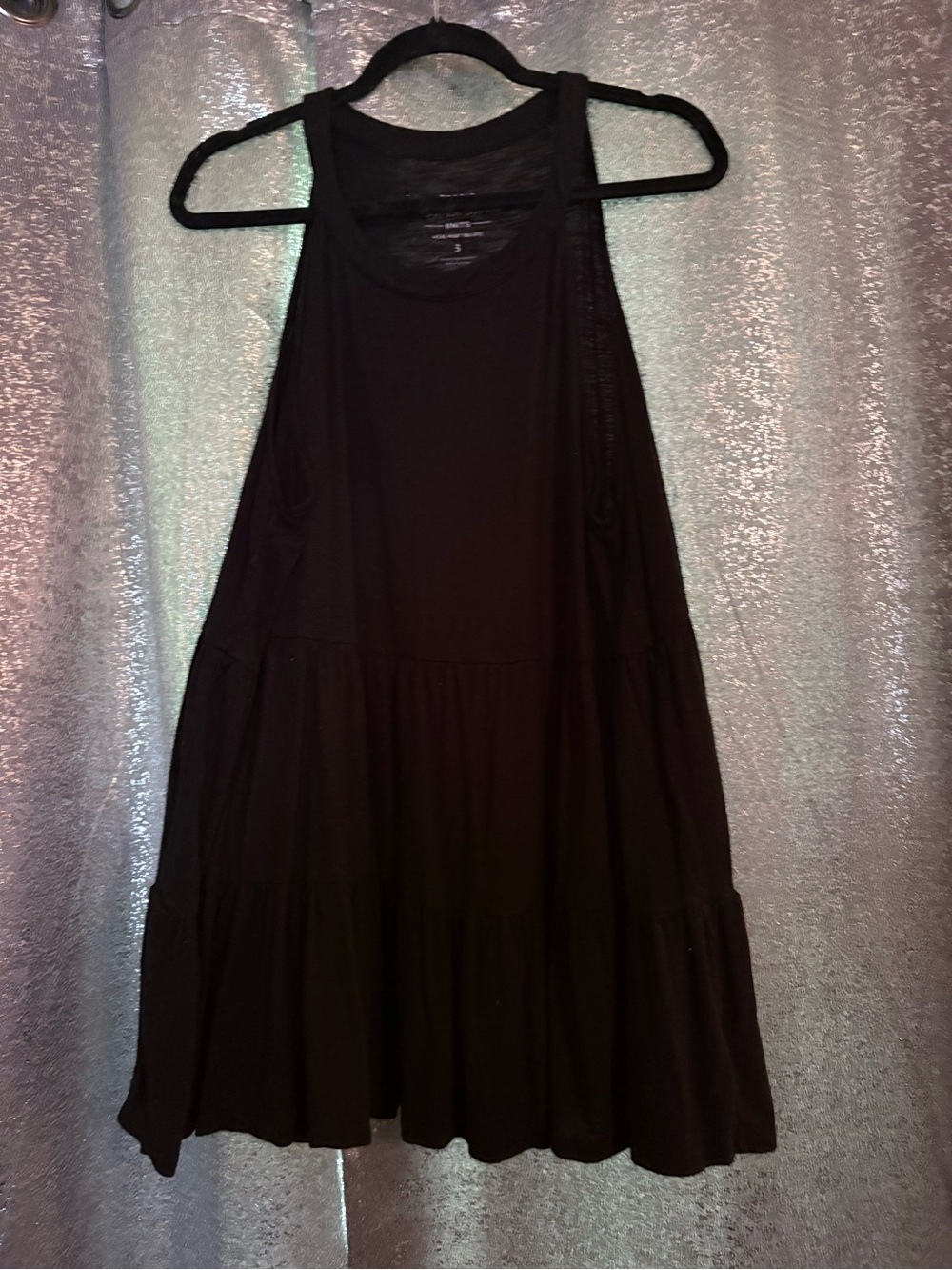torrid Black Sleeveless Tiered Tunic